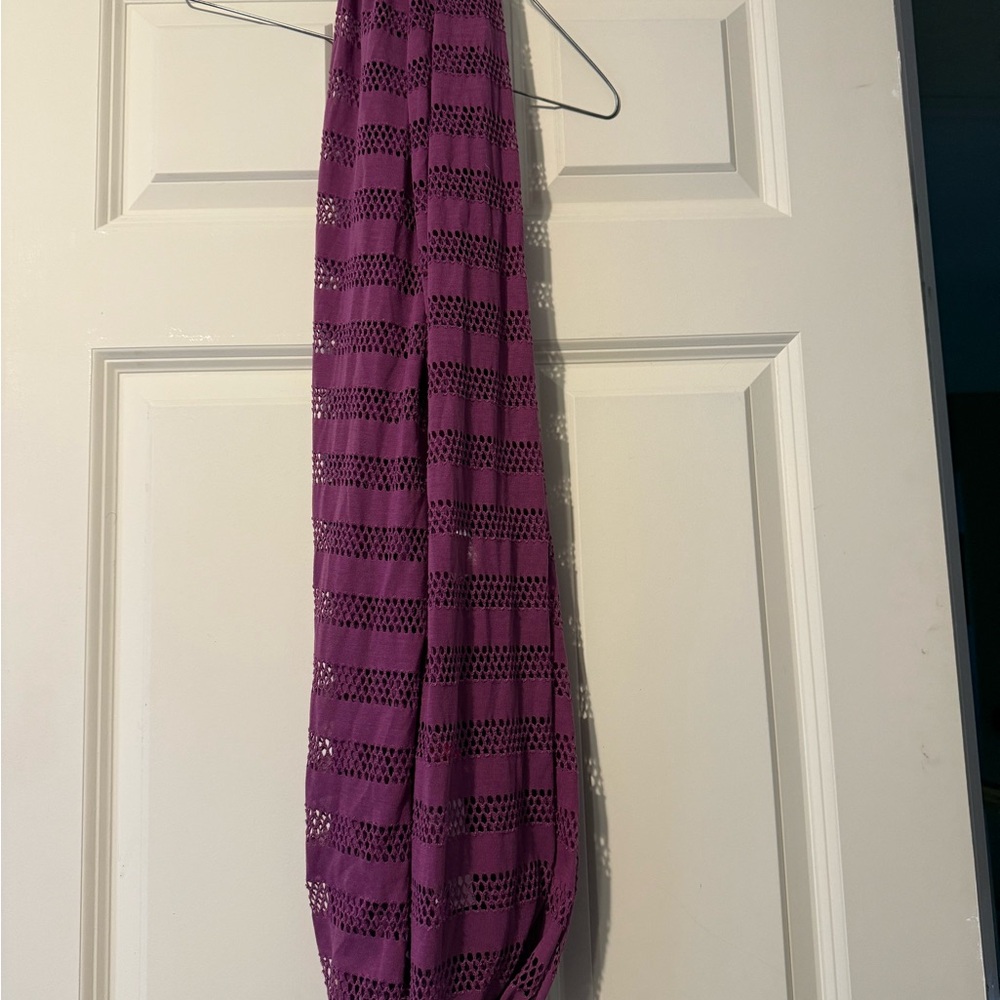 Merona Purple Knit Scarf